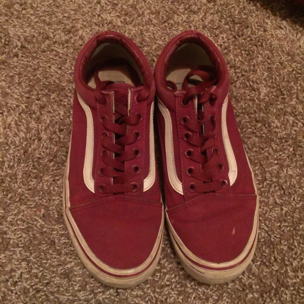 Maroon Vans - Picture 2 of 2